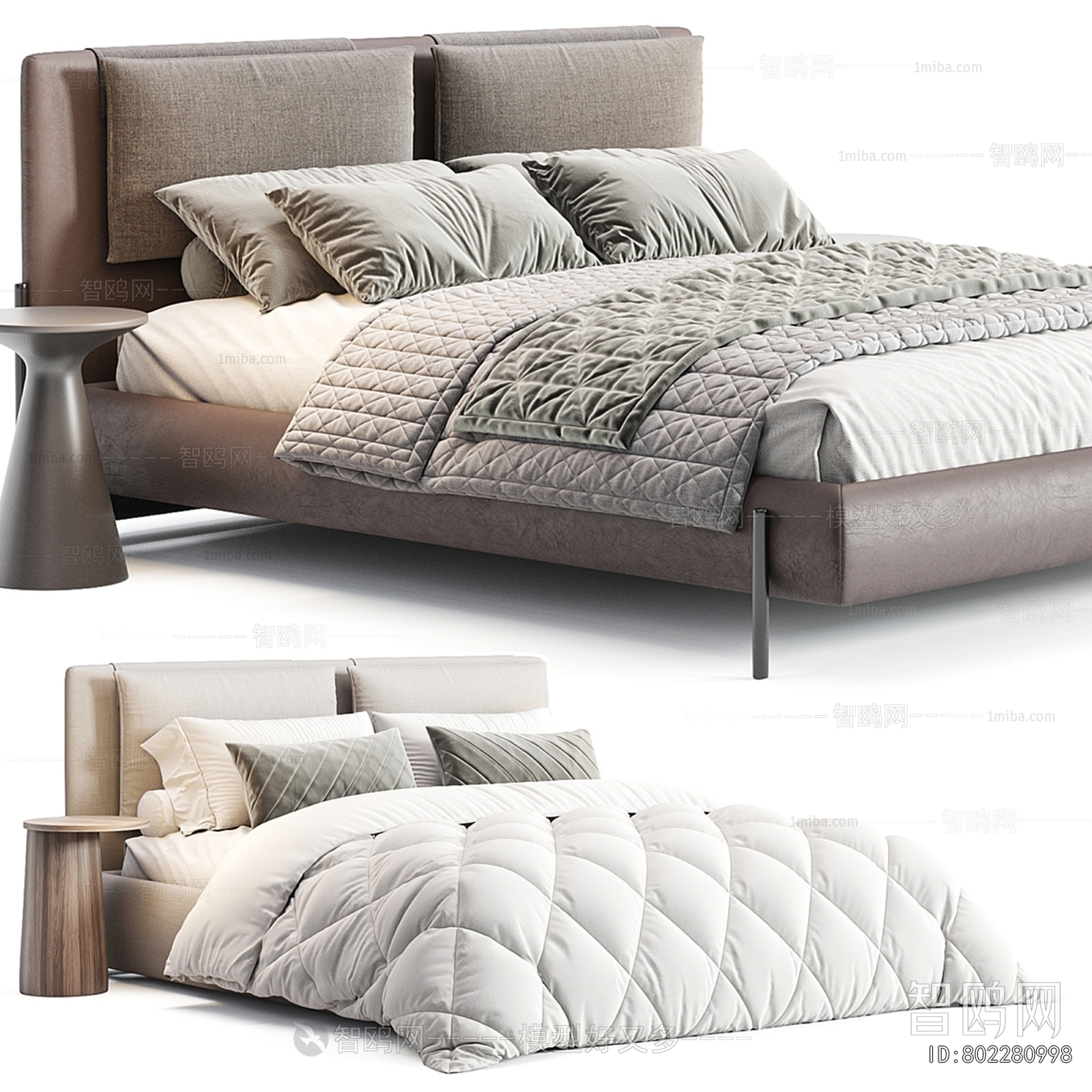 Modern Double Bed
