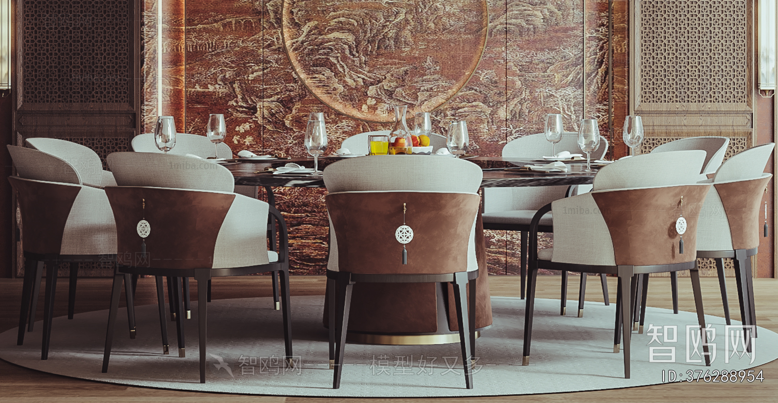 New Chinese Style Dining Table And Chairs