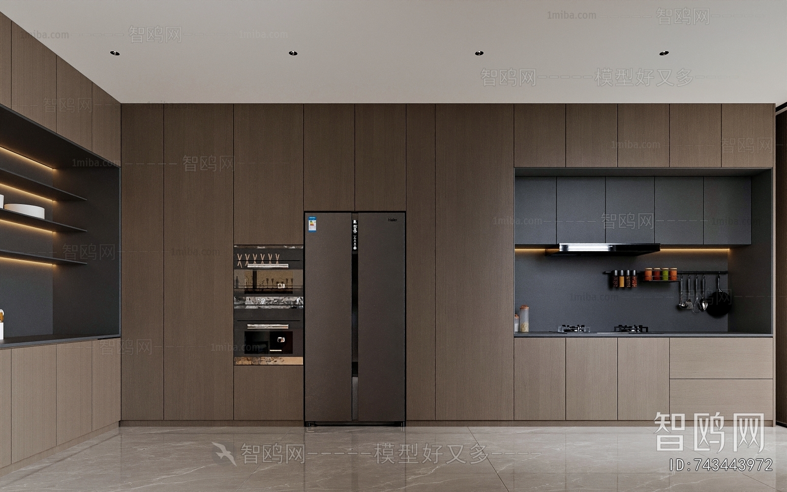 Modern Open Kitchen