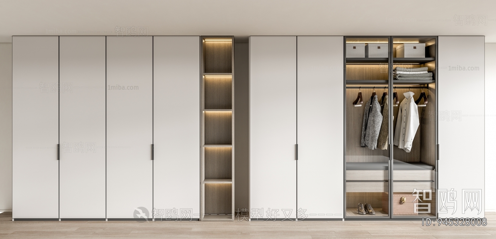 Modern The Wardrobe