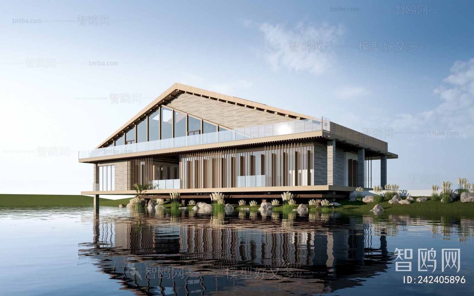 Modern Appearance Of Commercial Building