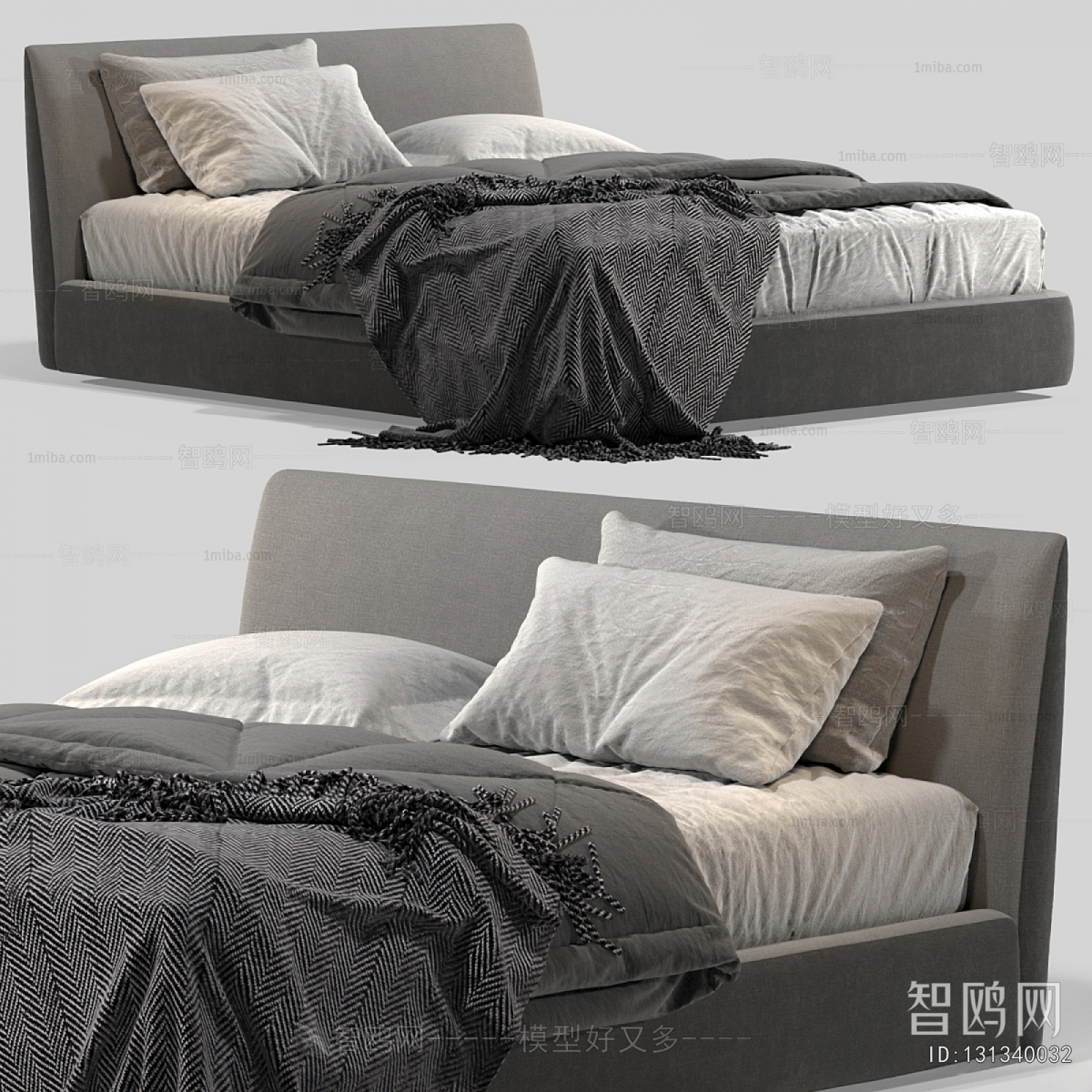 Modern Double Bed