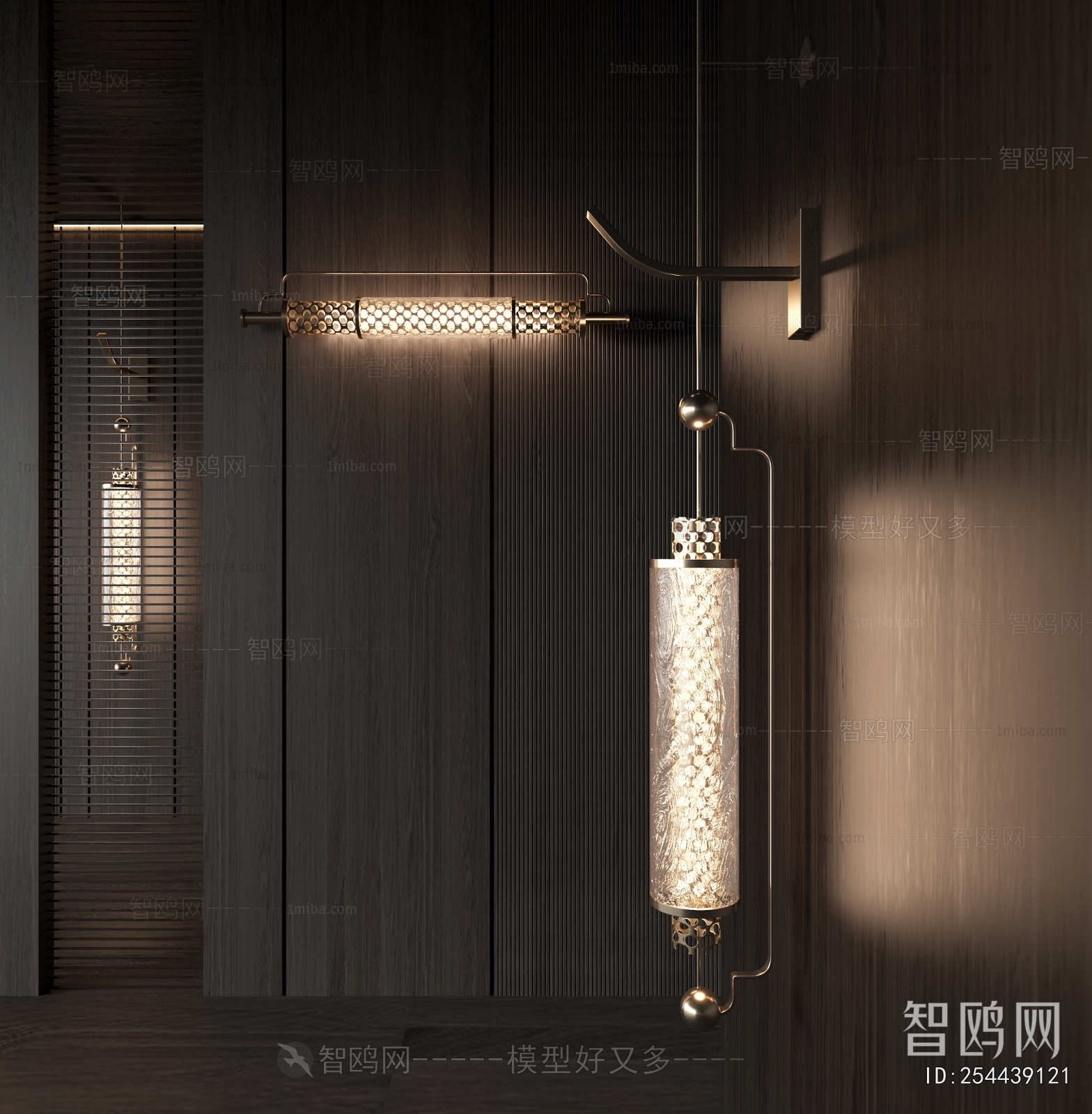 New Chinese Style Wall Lamp
