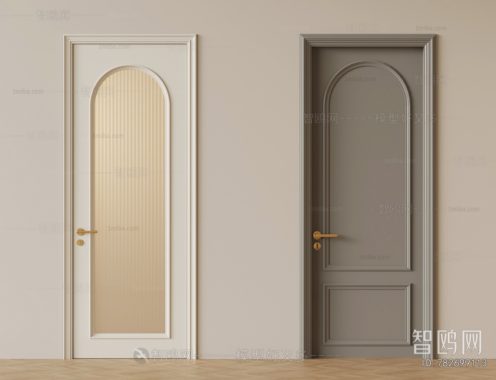 French Style Single Door