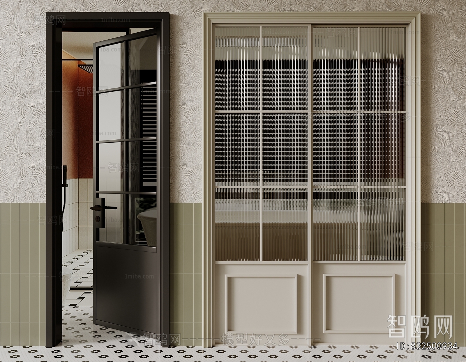 French Style Sliding Door