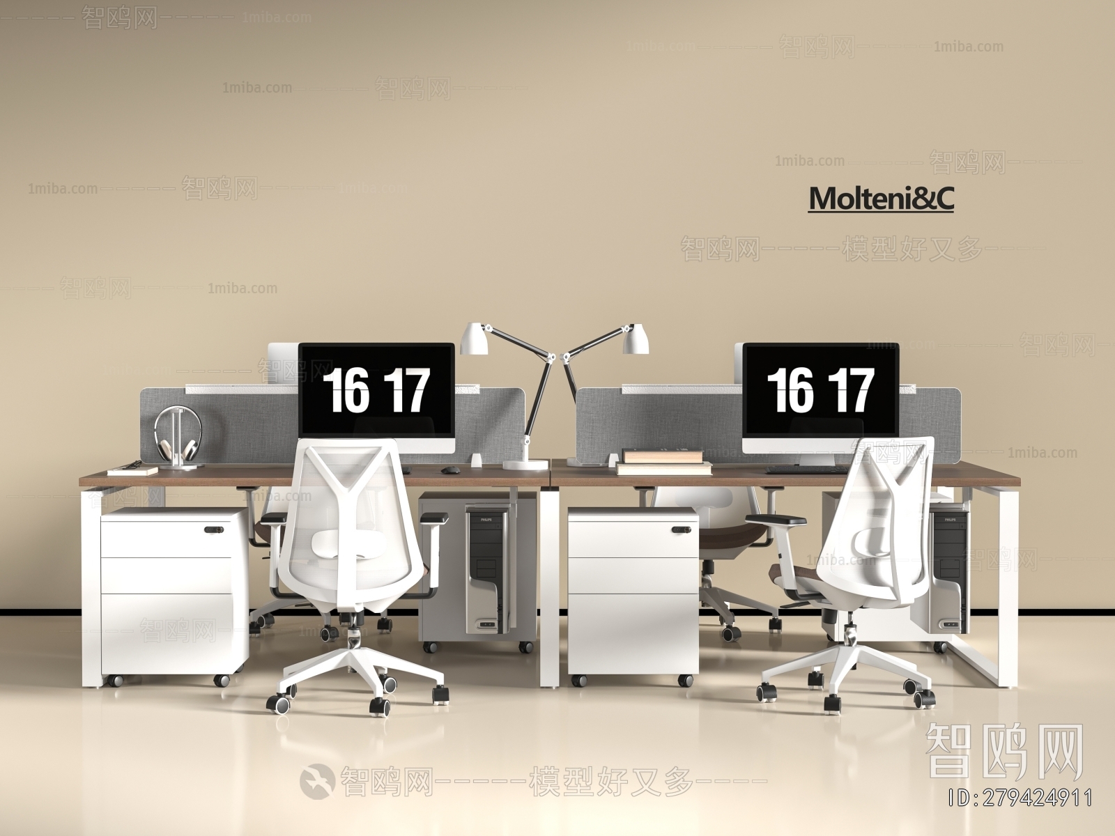 Modern Office Desk And Chair