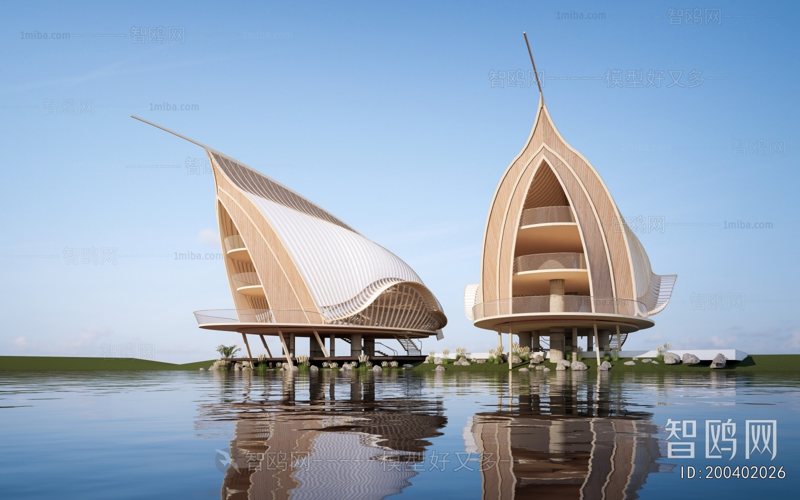 Modern Appearance Of Commercial Building