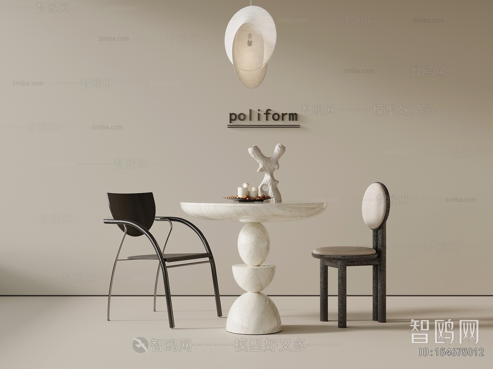 Modern Leisure Table And Chair