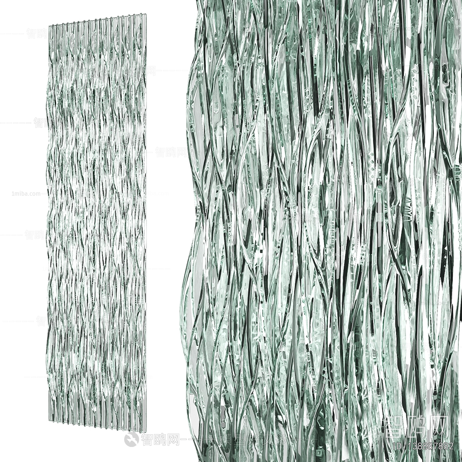 Modern Glass Screen Partition