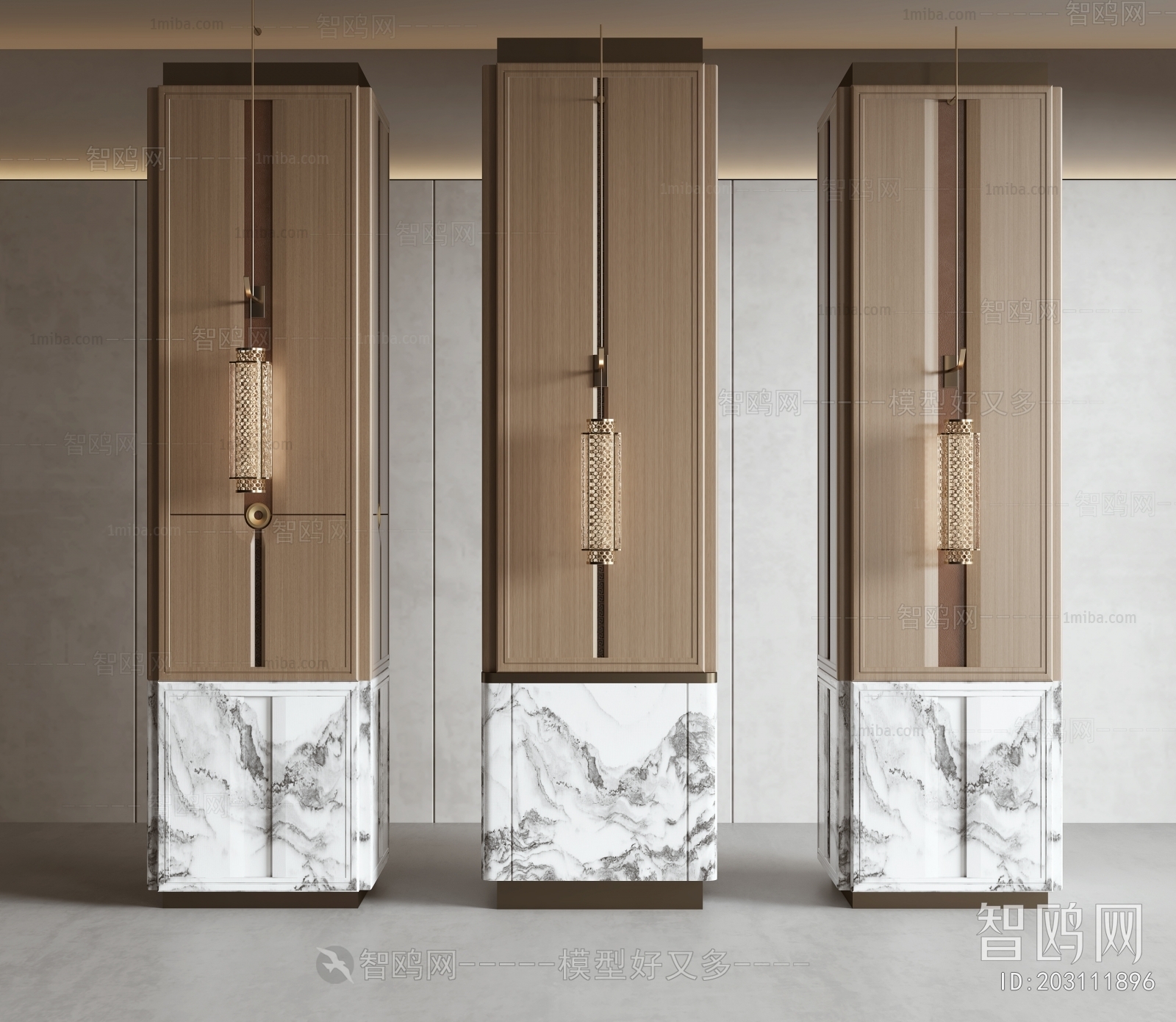 New Chinese Style Column