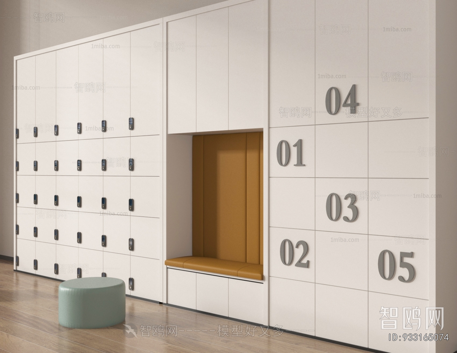 Modern Public Cabinet/lock Cabinet