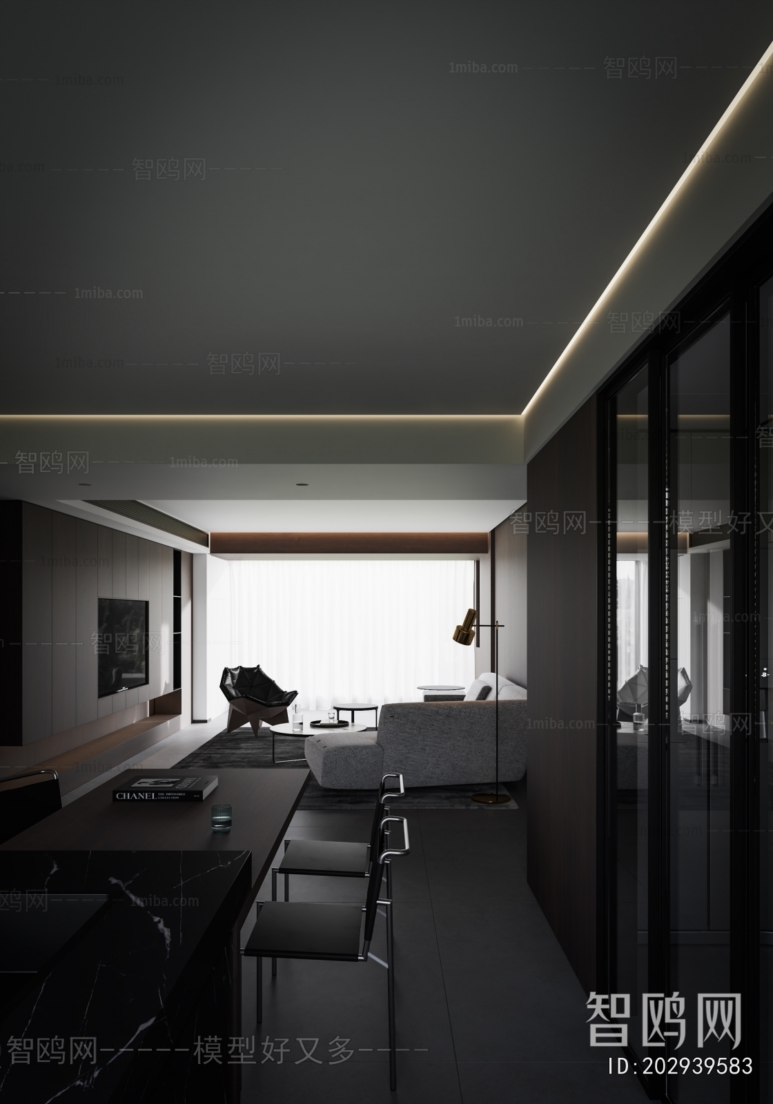 Modern A Living Room