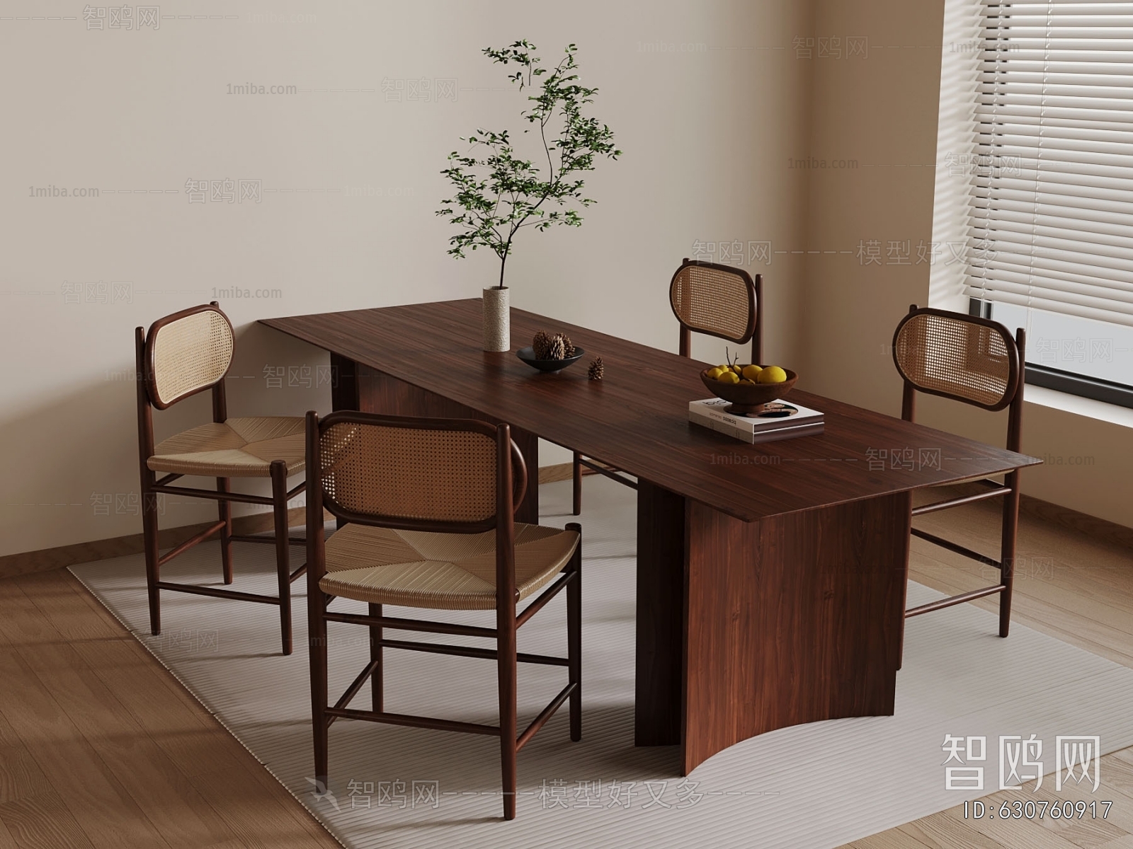 New Chinese Style Dining Table And Chairs