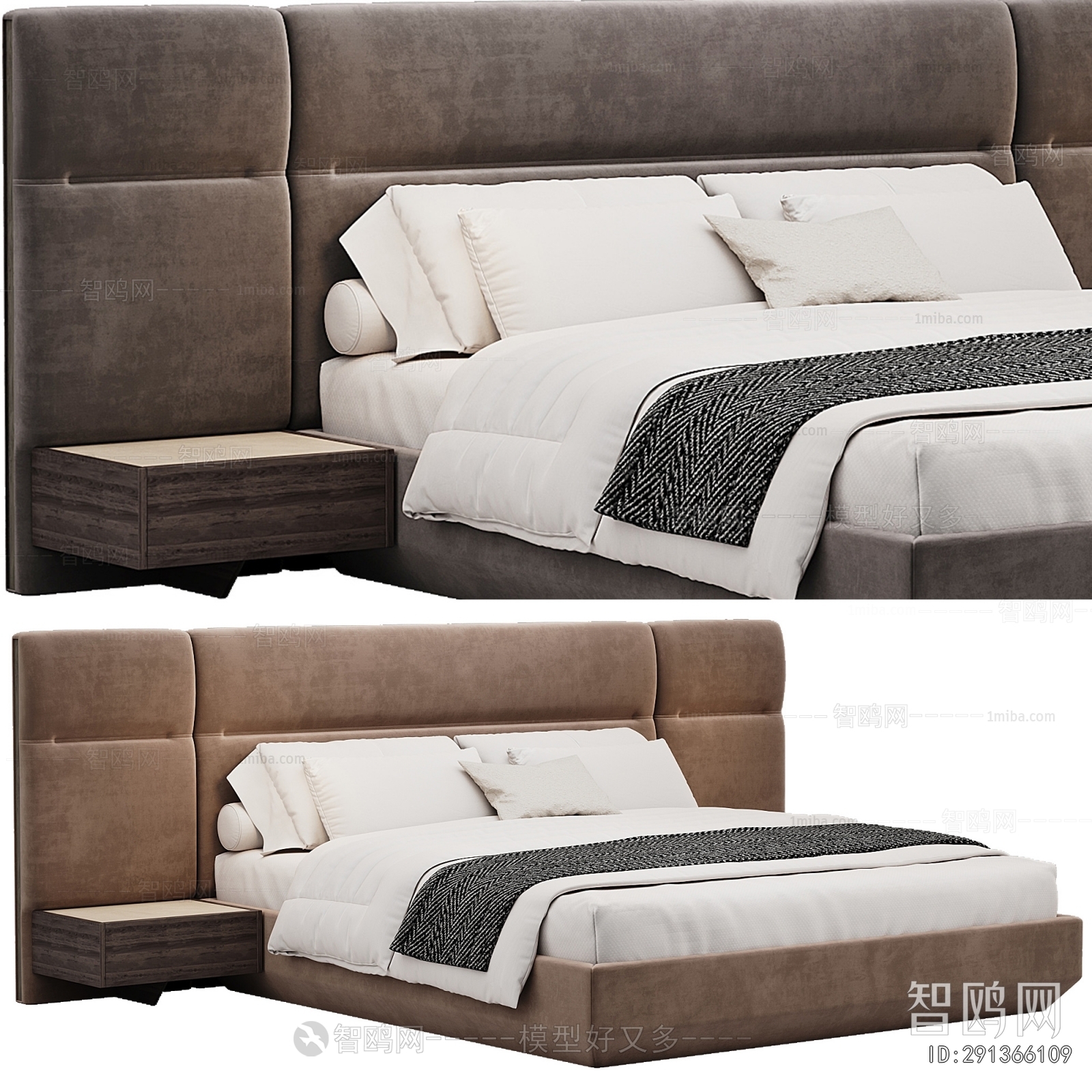 Modern Double Bed