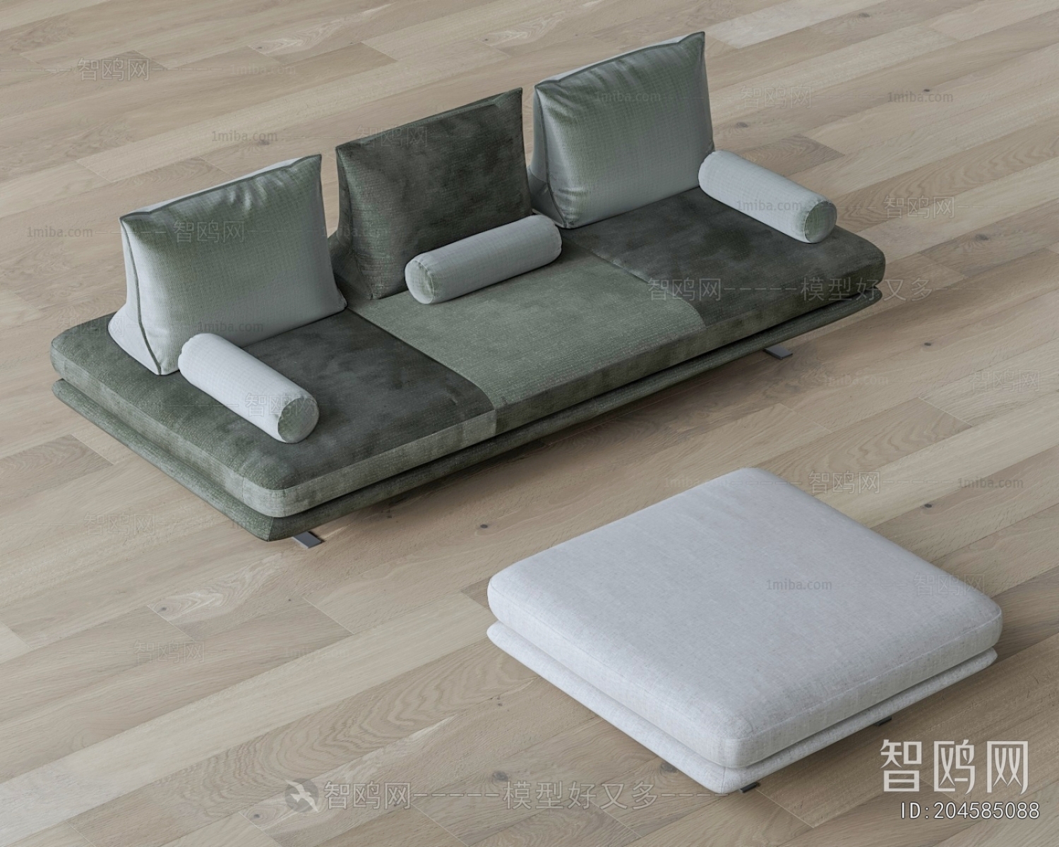 Modern Three-seat Sofa