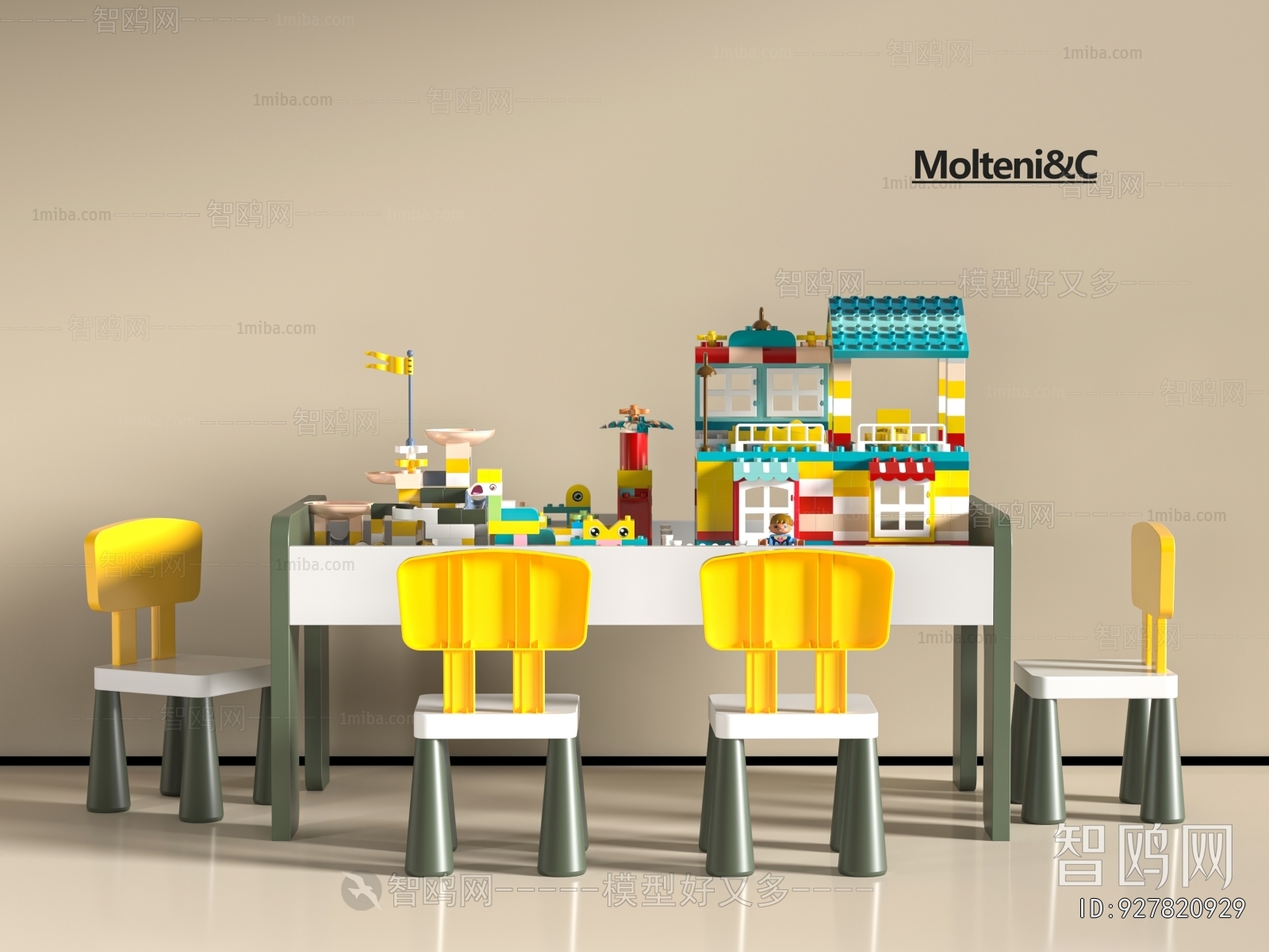 Modern Children's Table/chair