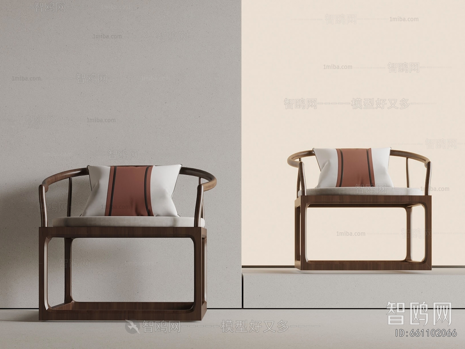 New Chinese Style Lounge Chair