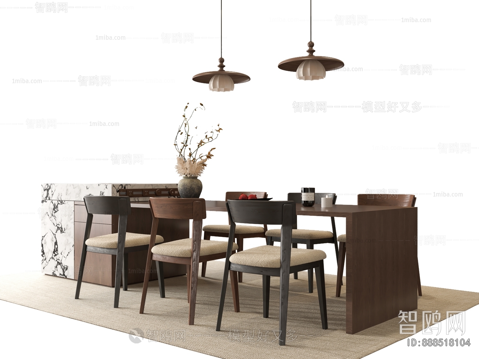 Modern Dining Table And Chairs