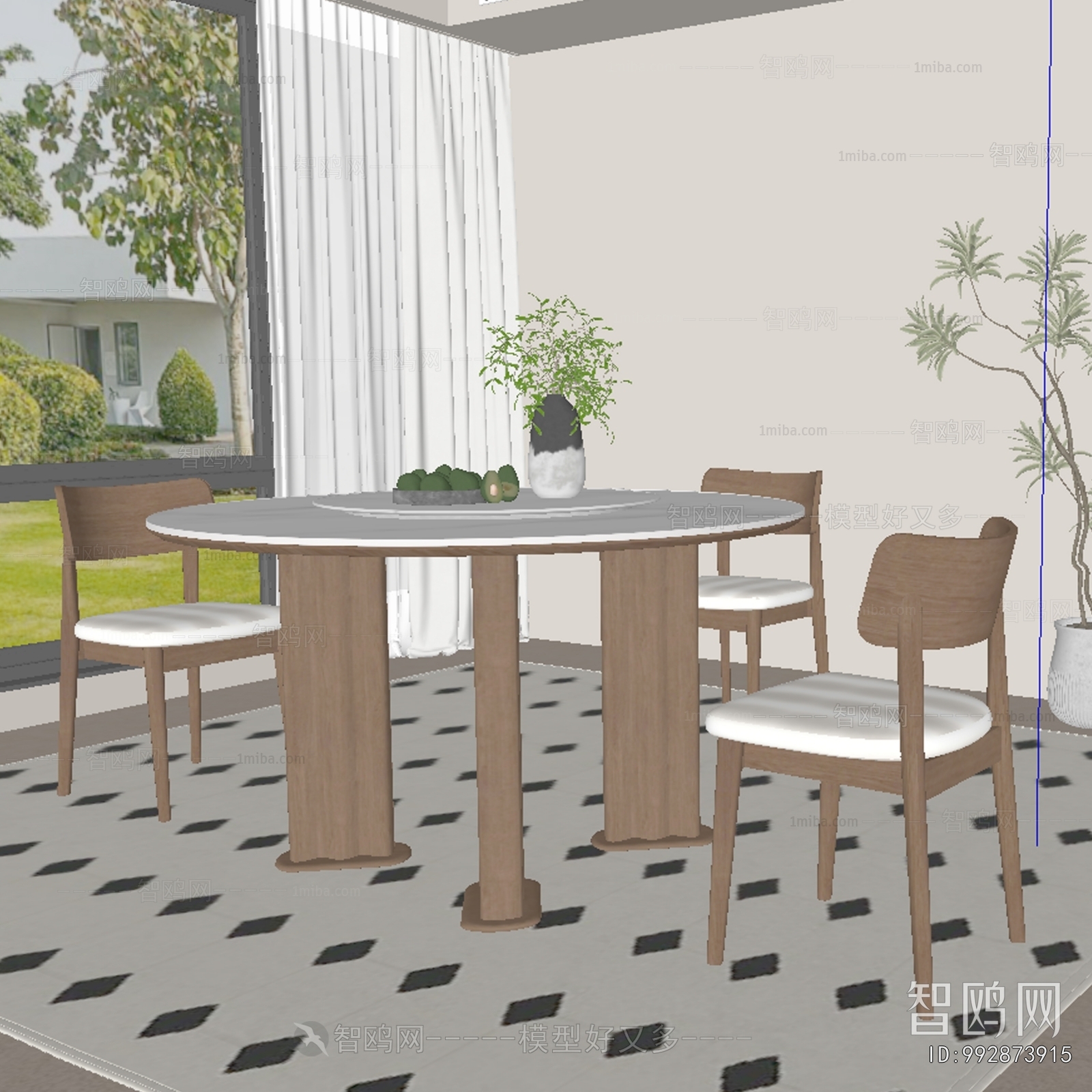 Modern Dining Table And Chairs