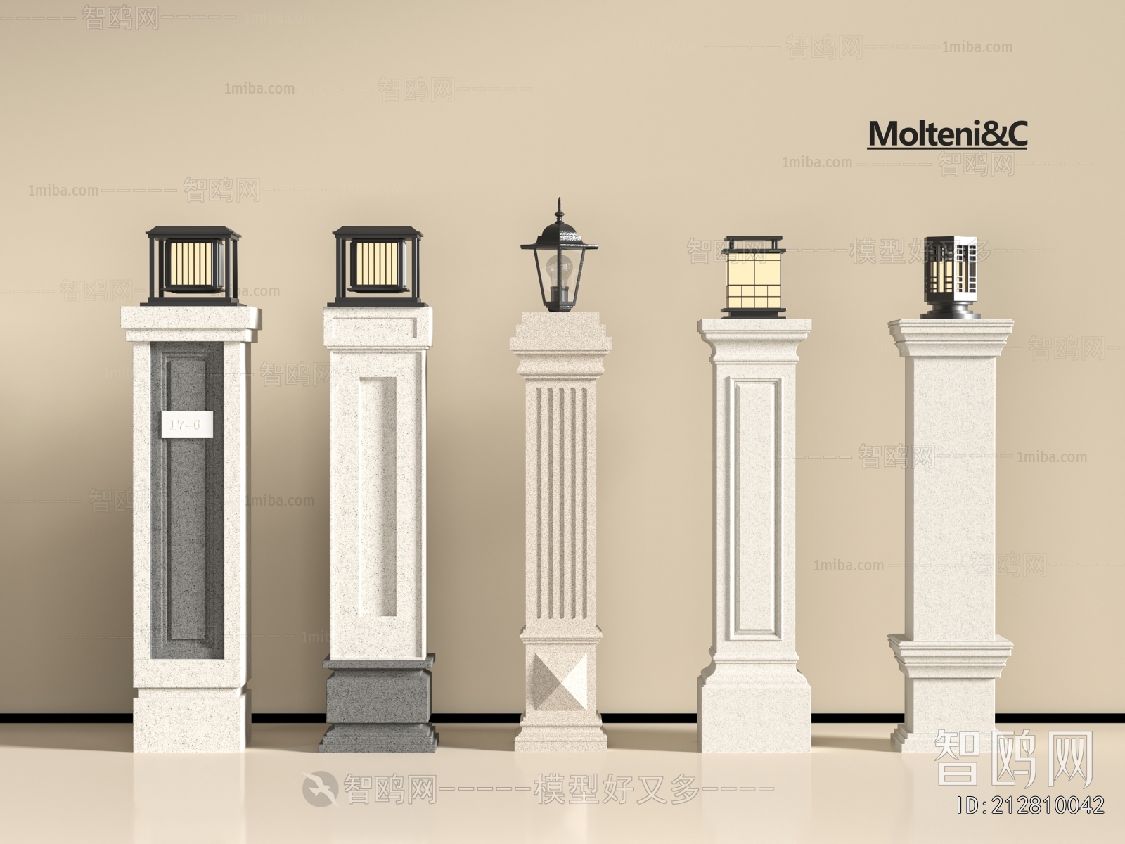 European Style Roman Pillar