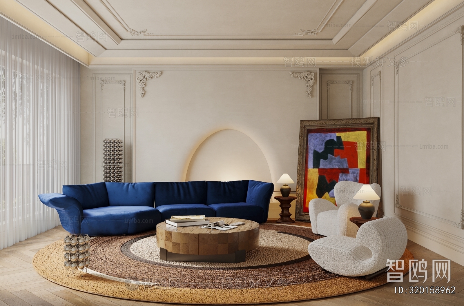 French Style A Living Room