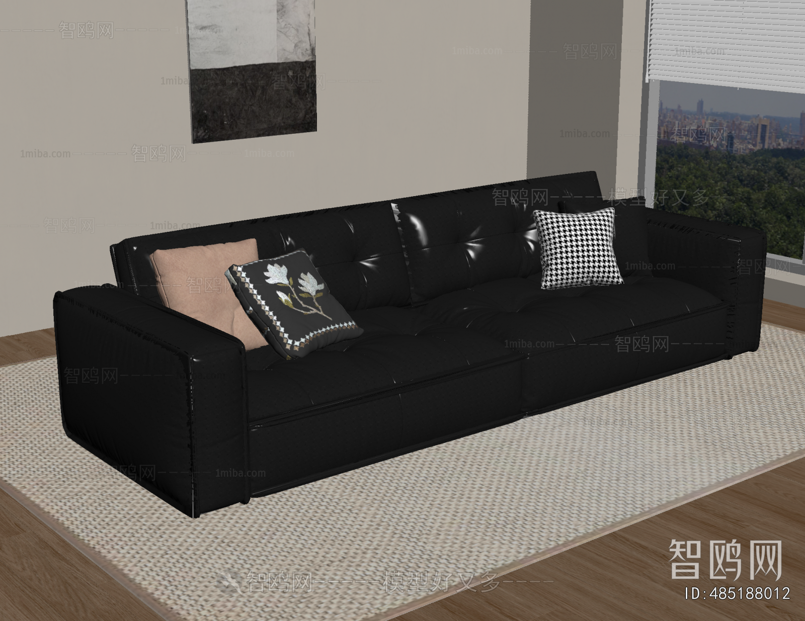 Modern Multi Person Sofa