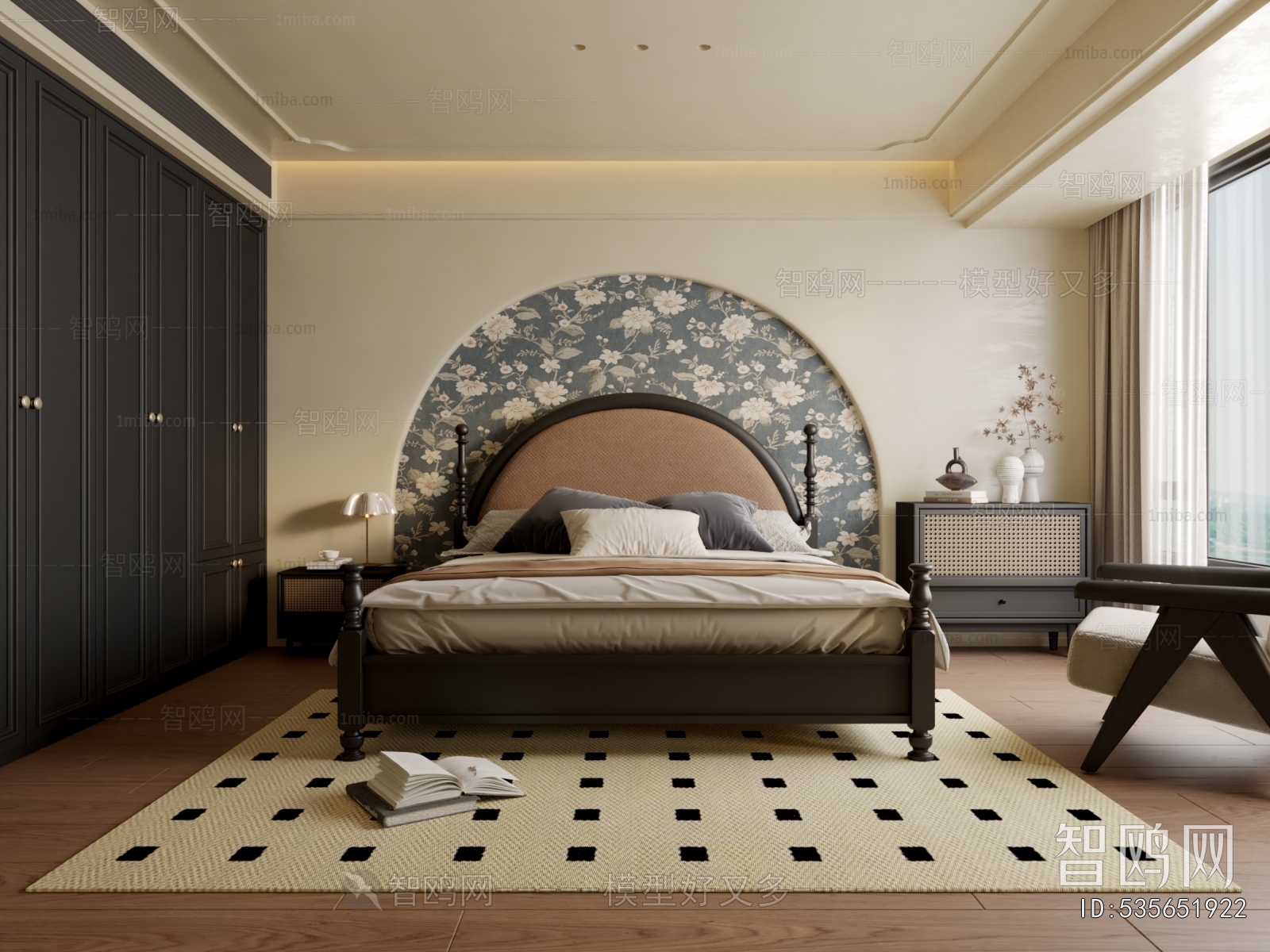 American Style Bedroom