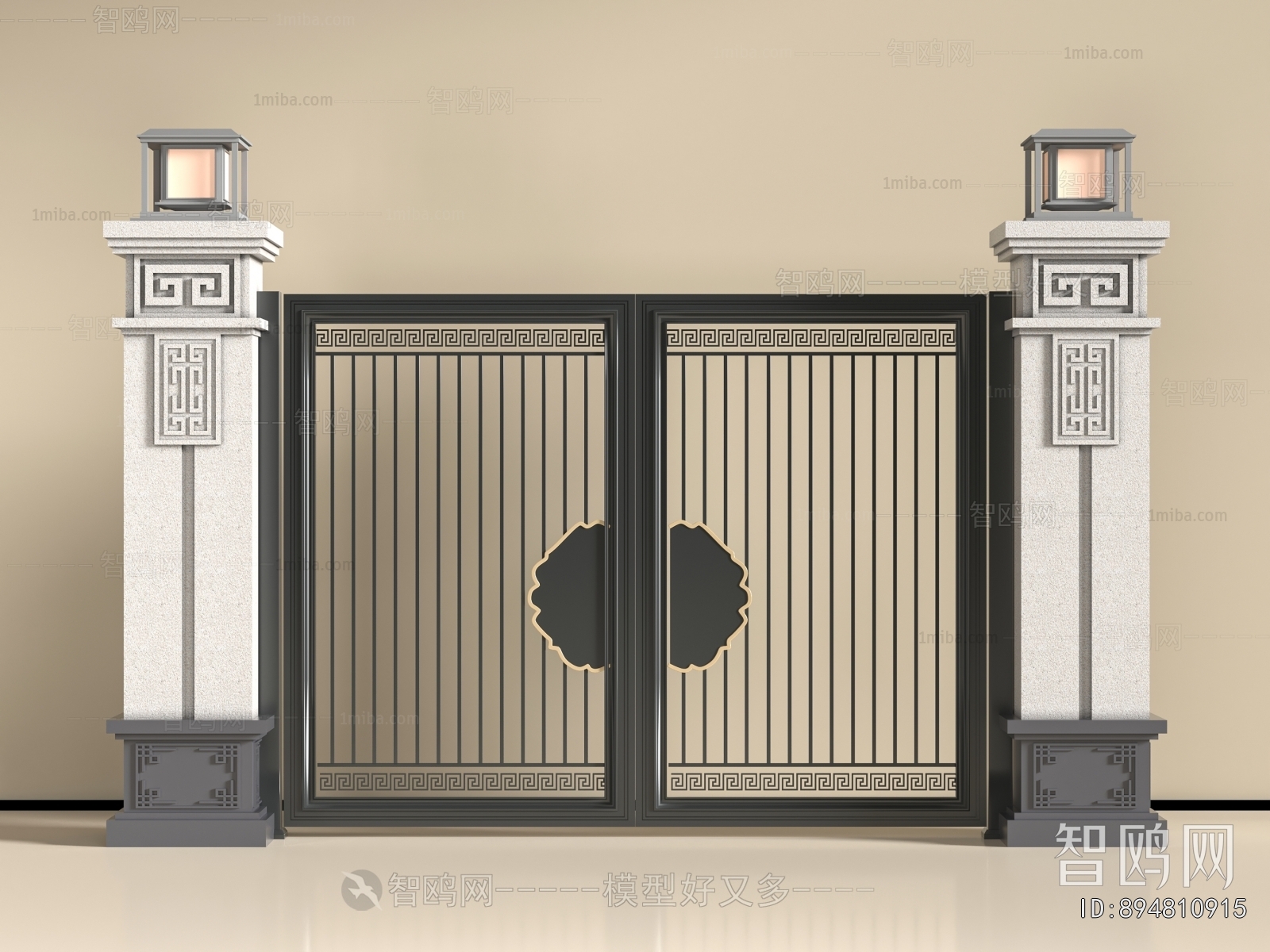 New Chinese Style Gate