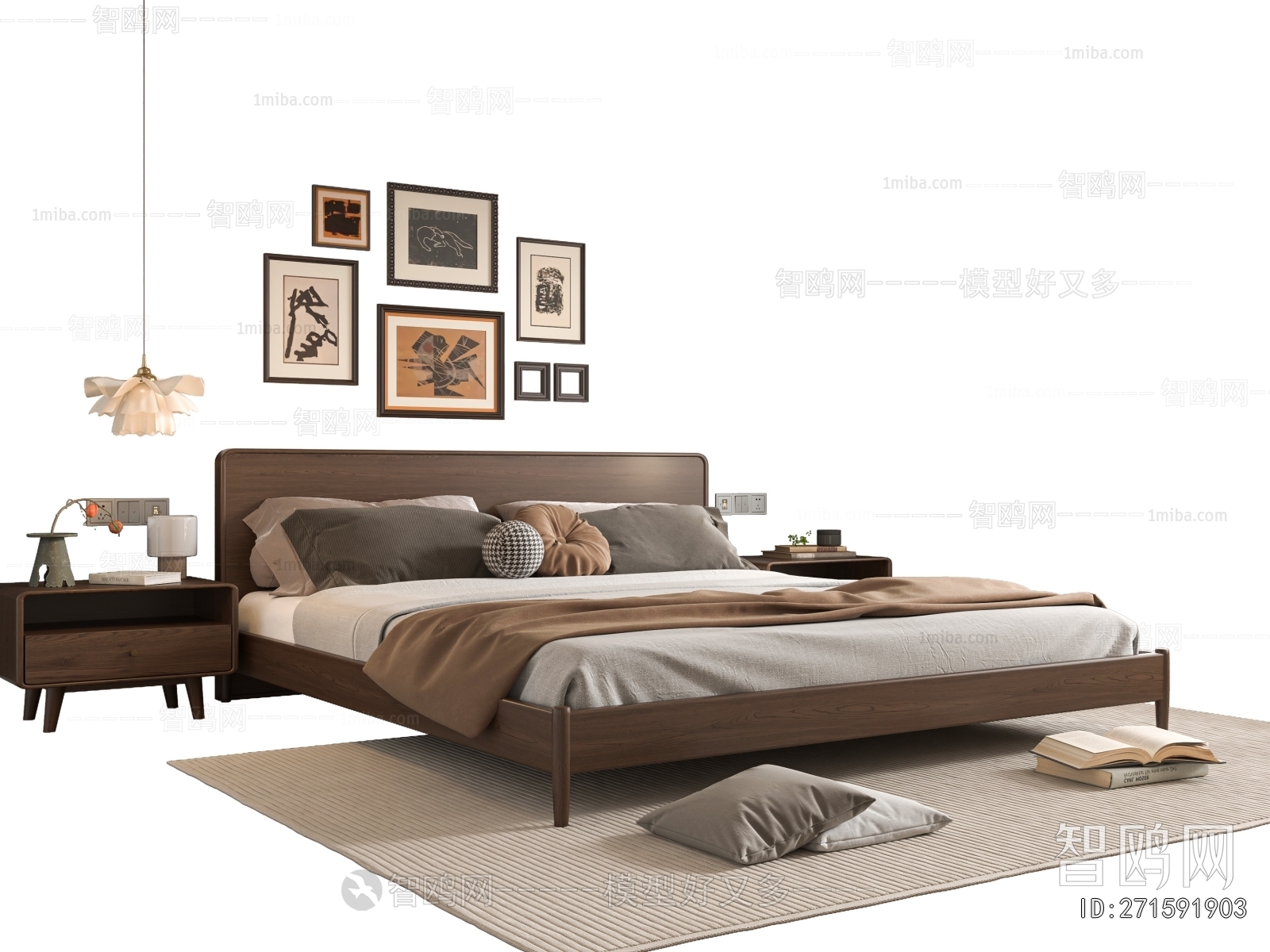 Modern Double Bed