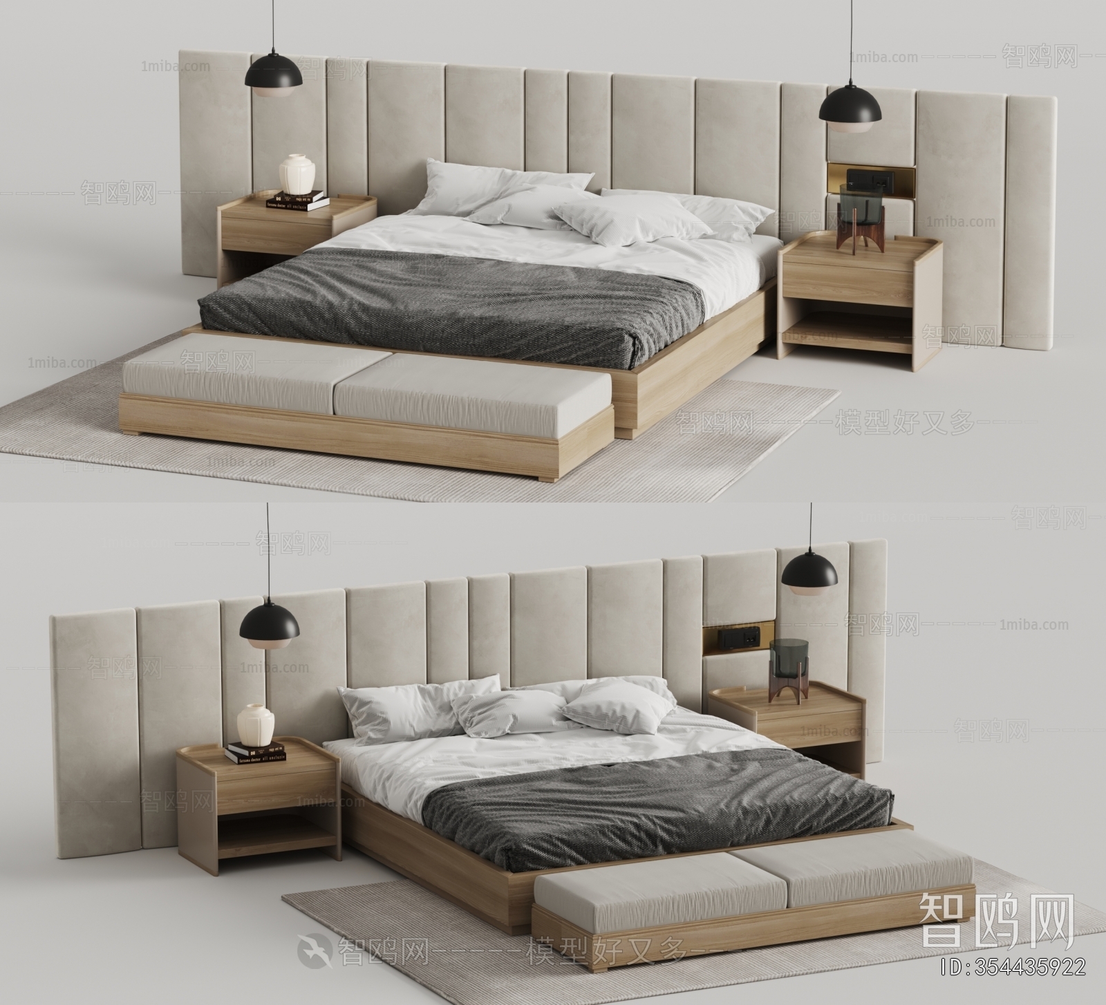 Modern Double Bed