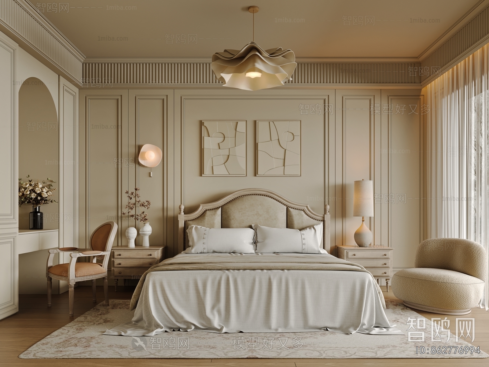 French Style Bedroom