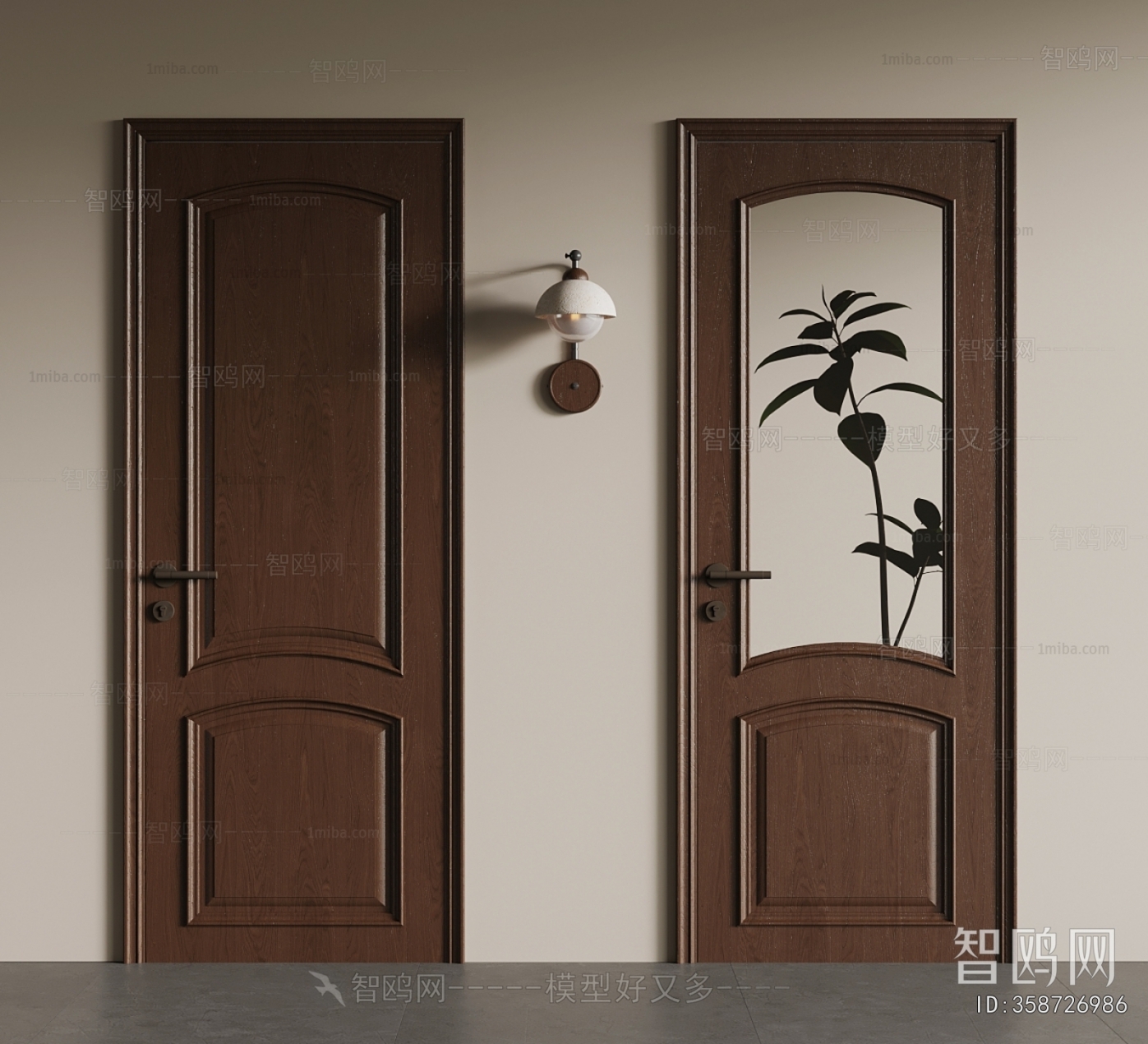 European Style Single Door