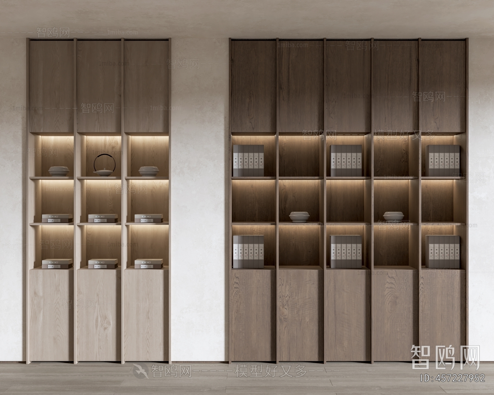 New Chinese Style Bookcase