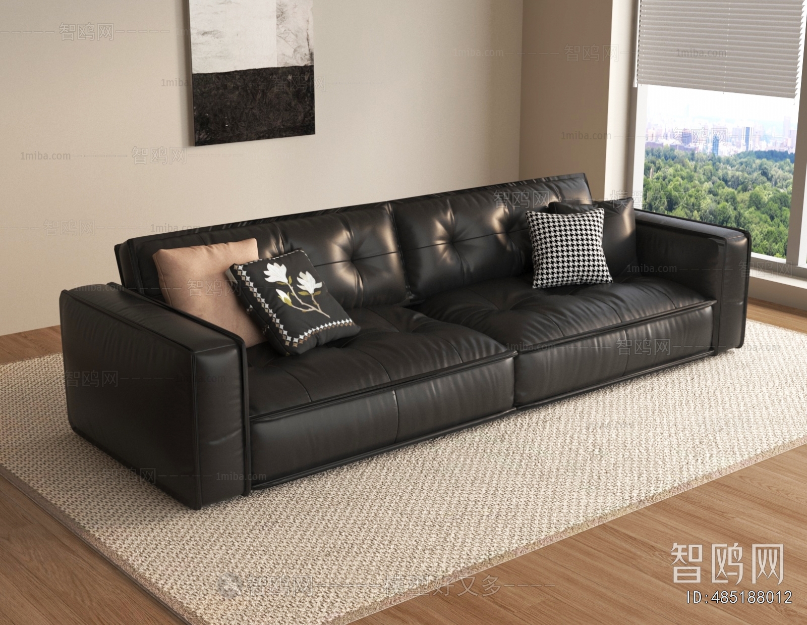 Modern Multi Person Sofa