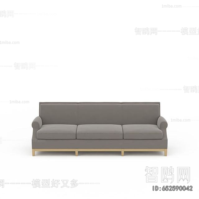 Modern Three-seat Sofa