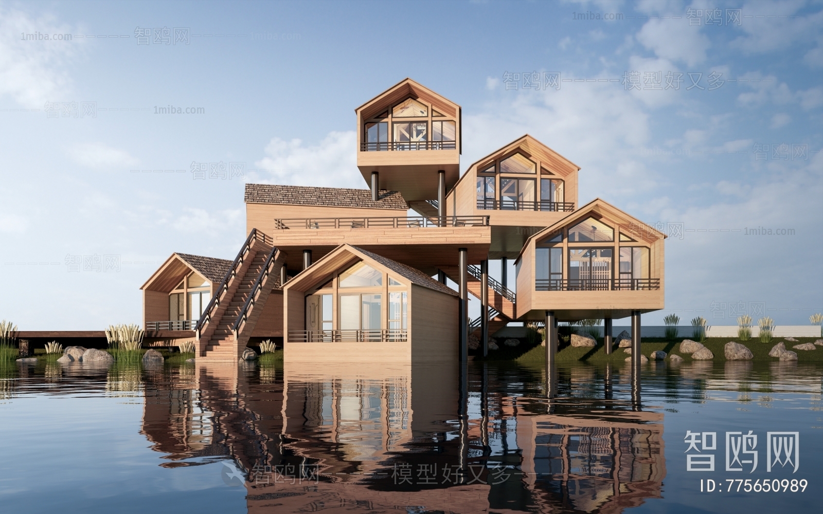 Modern Appearance Of Commercial Building