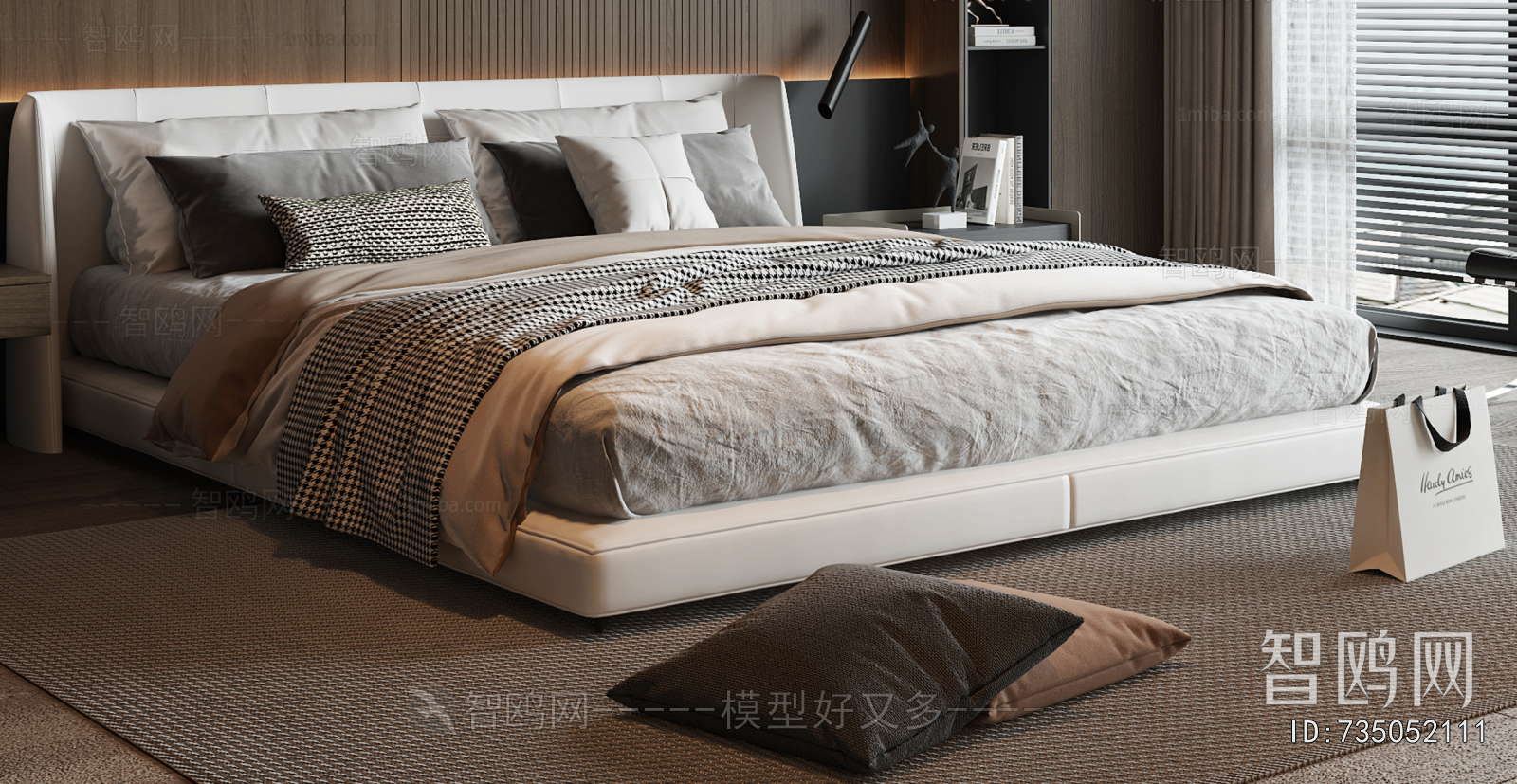 Modern Double Bed