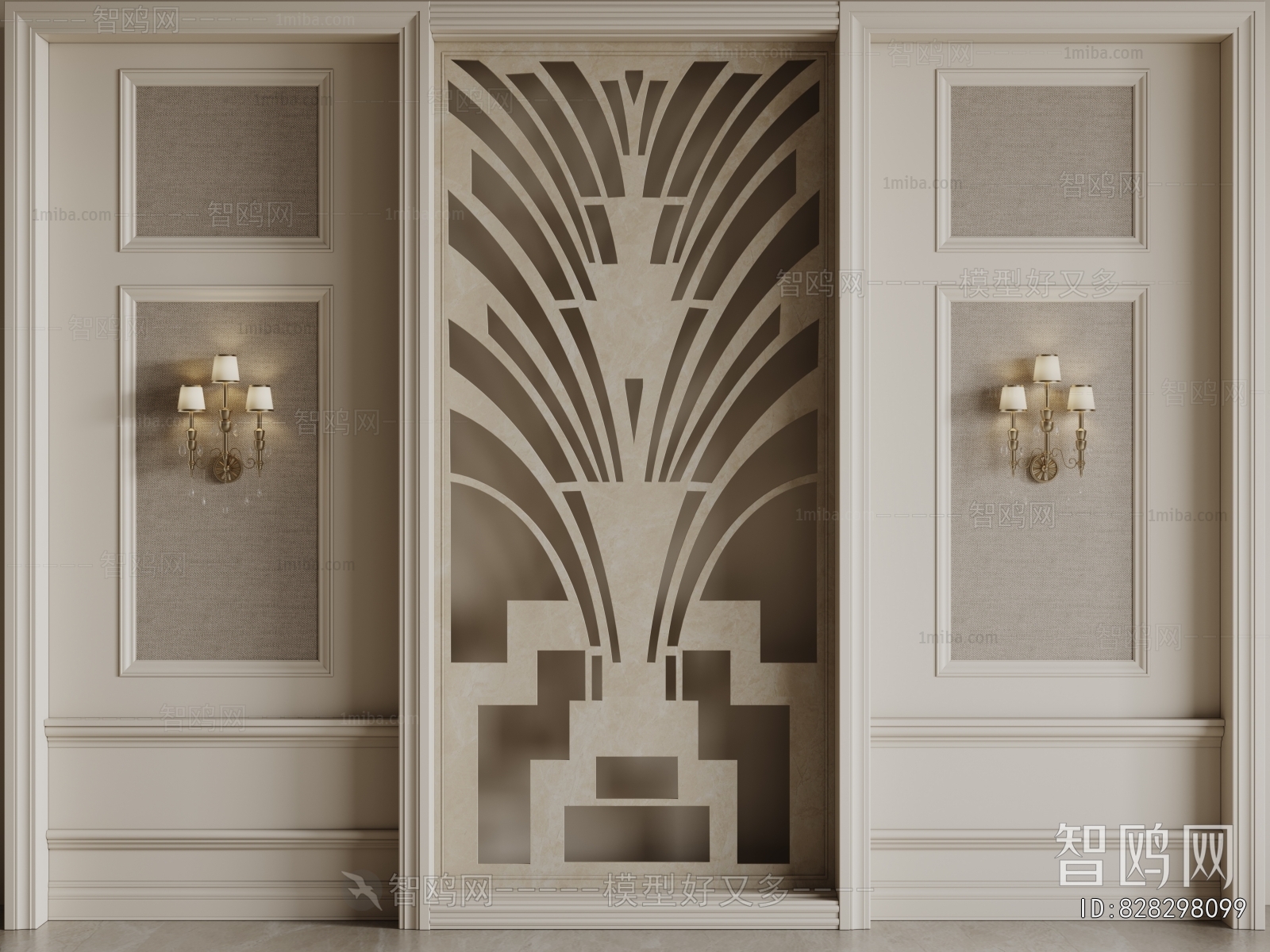 European Style TV Wall