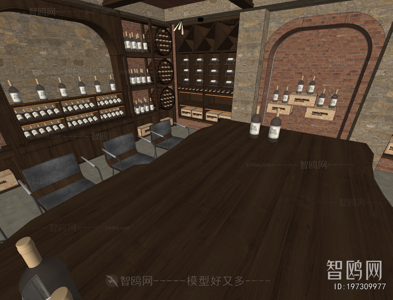 Modern Wine Cellar/Wine Tasting Room