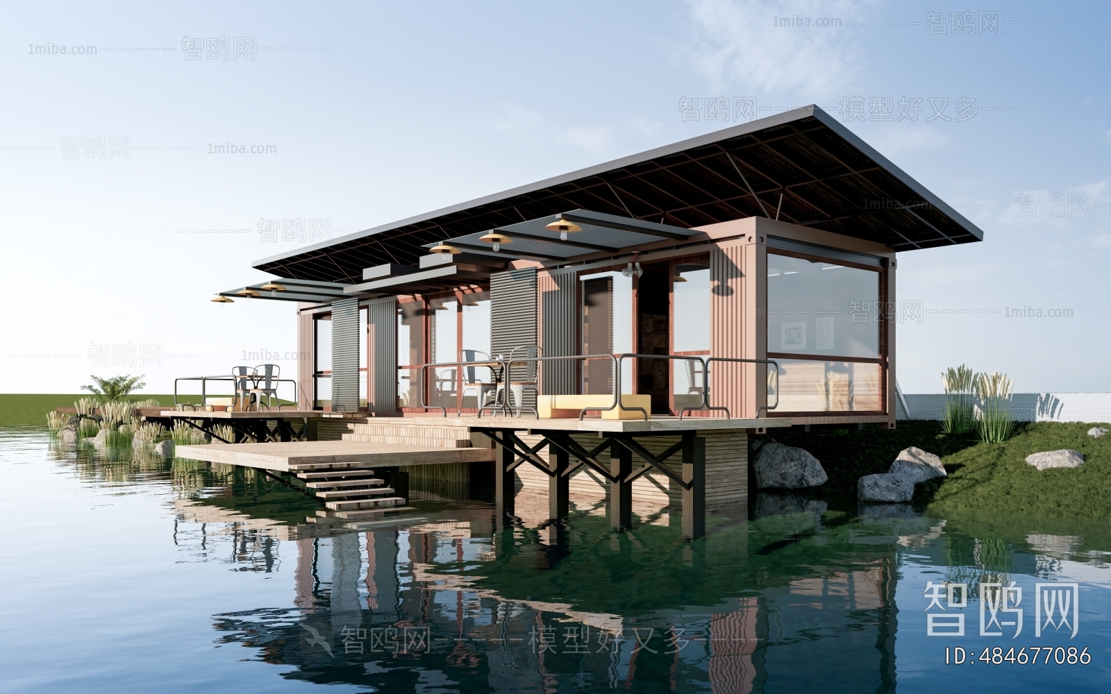 Modern Appearance Of Commercial Building