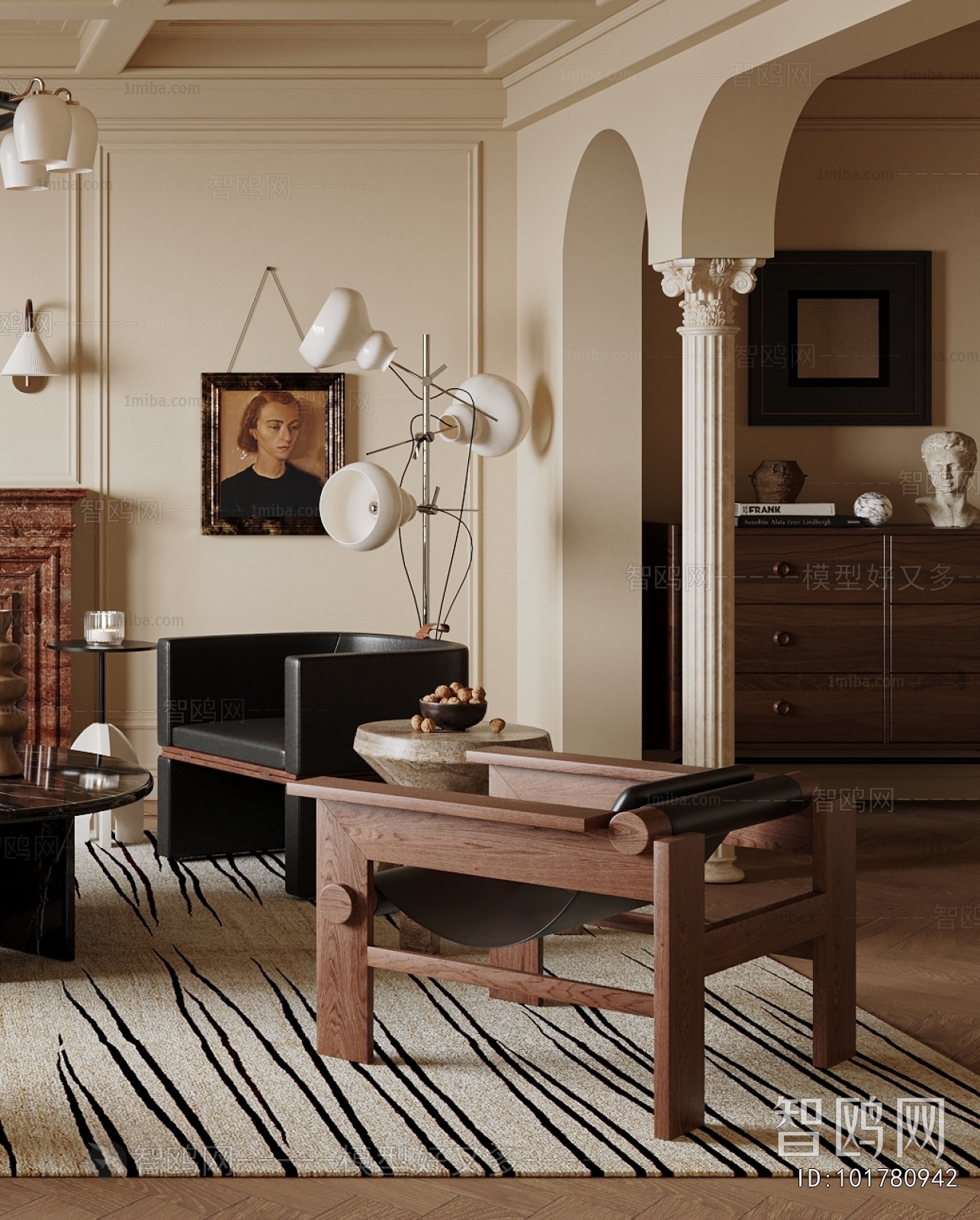 French Style A Living Room