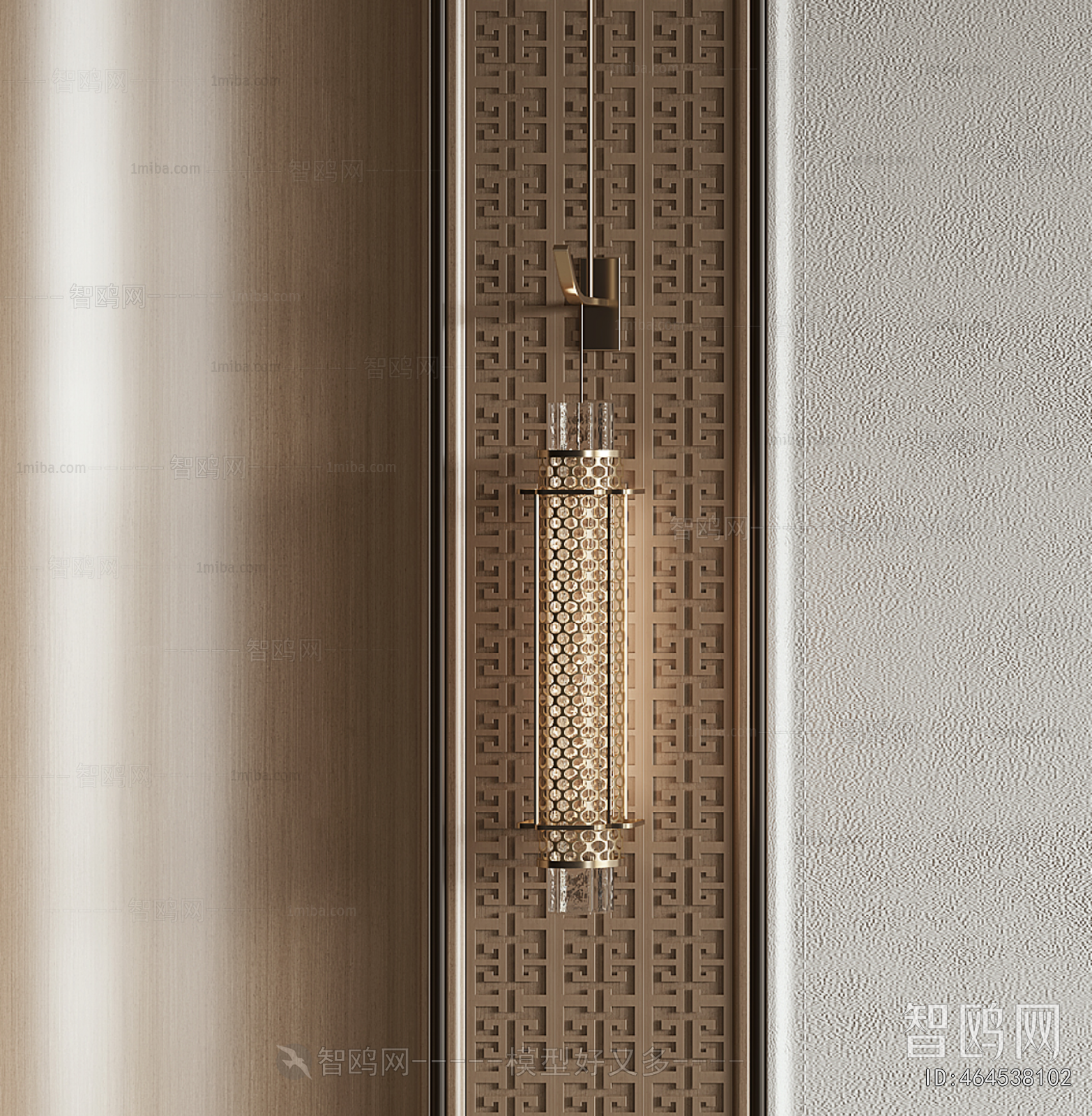 New Chinese Style Wall Lamp