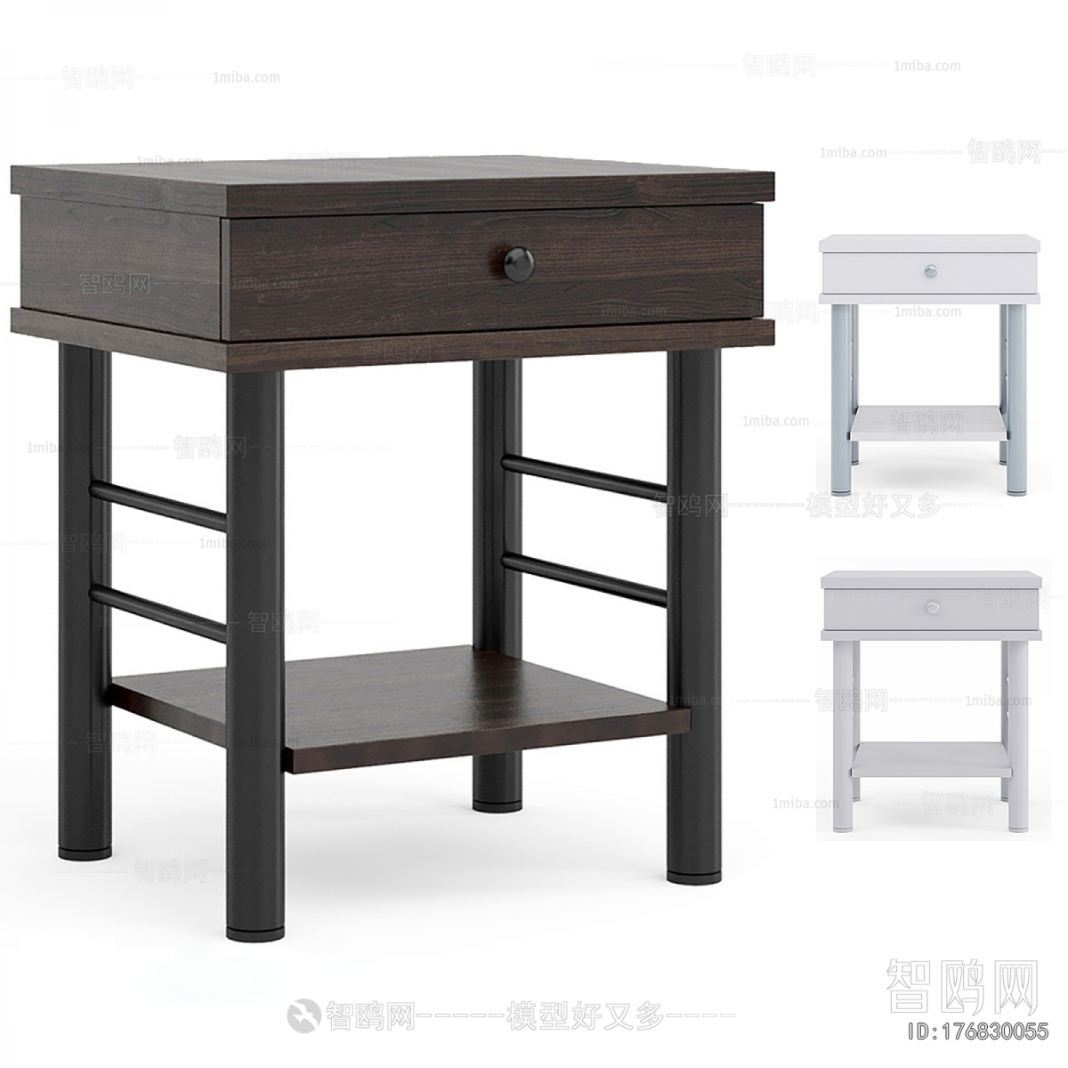 Modern Bedside Cupboard