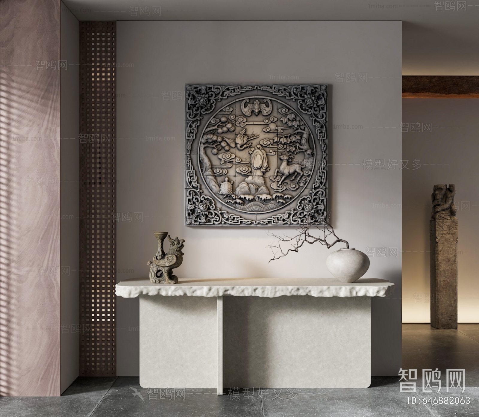 New Chinese Style Console