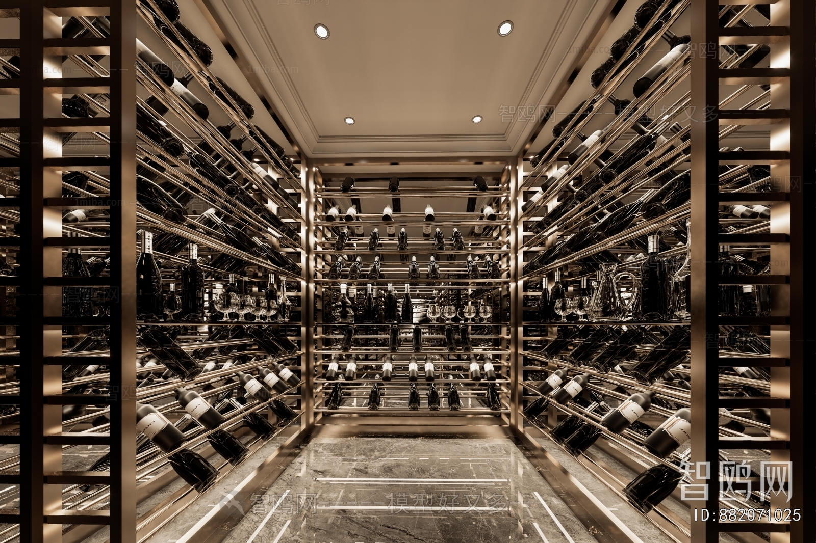 Modern Wine Cellar/Wine Tasting Room