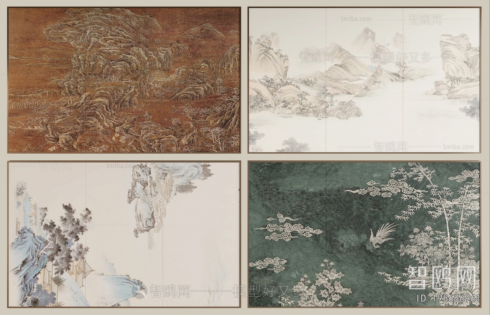 New Chinese Style Painting