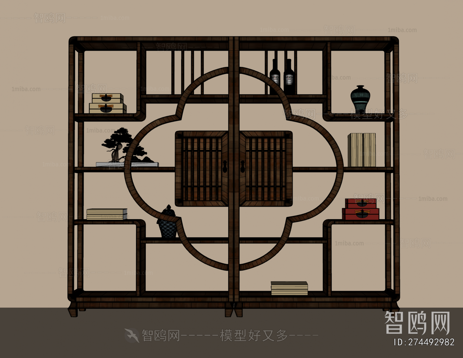 New Chinese Style Antique Rack