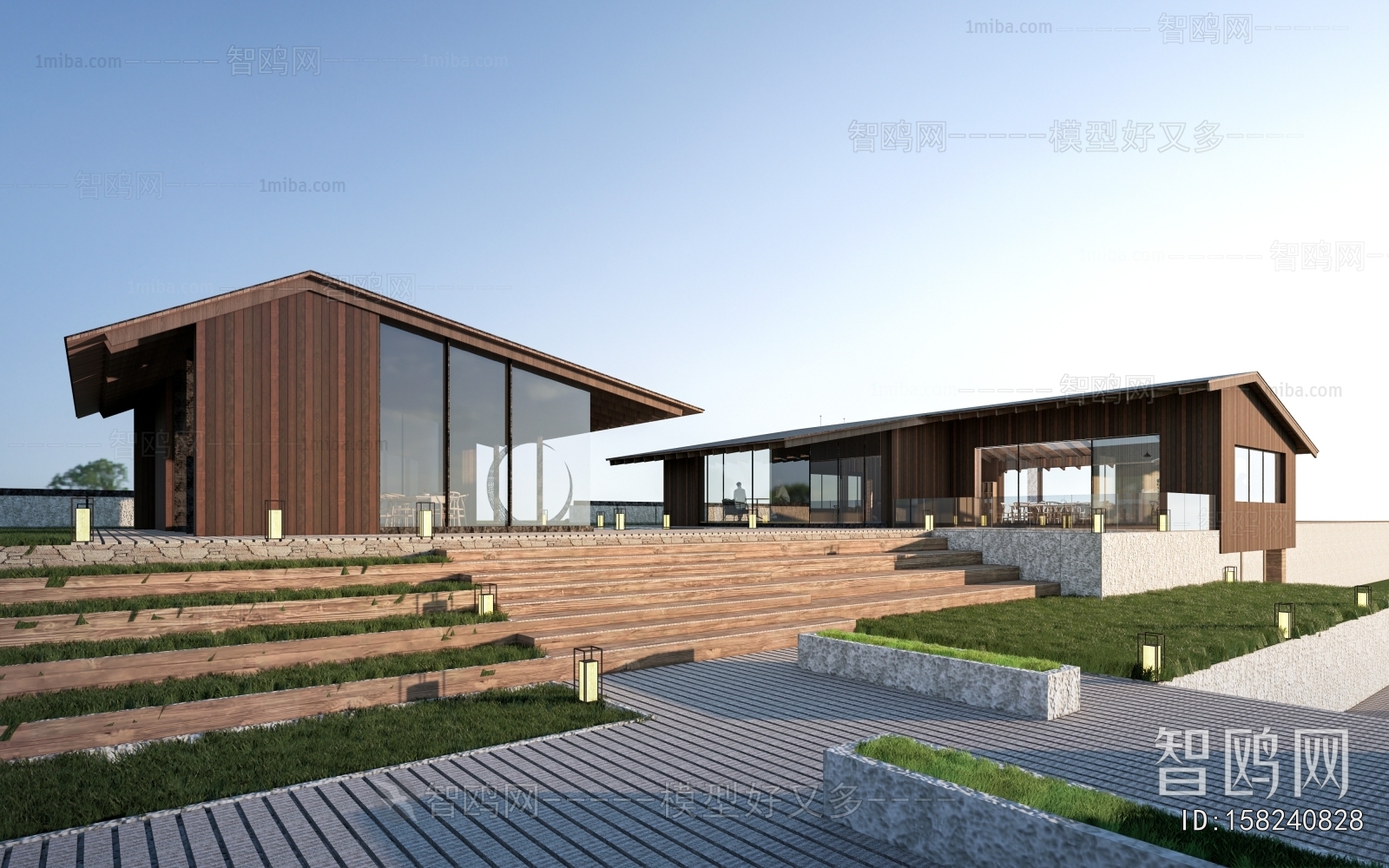 Modern Public Building