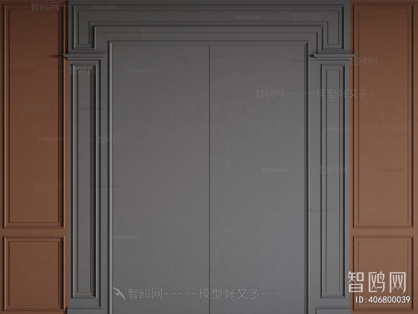 French Style TV Wall