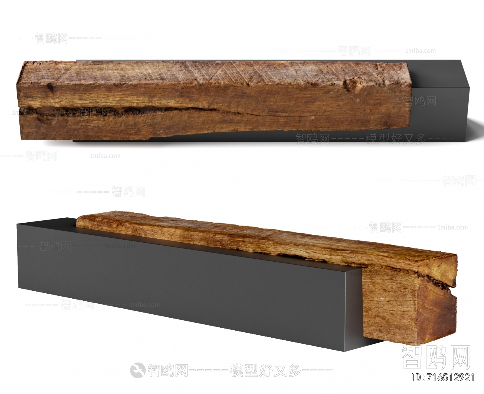 Wabi-sabi Style Bench